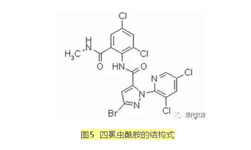 四氯虫酰胺的结构式