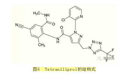 Tetraniliprol的结构式